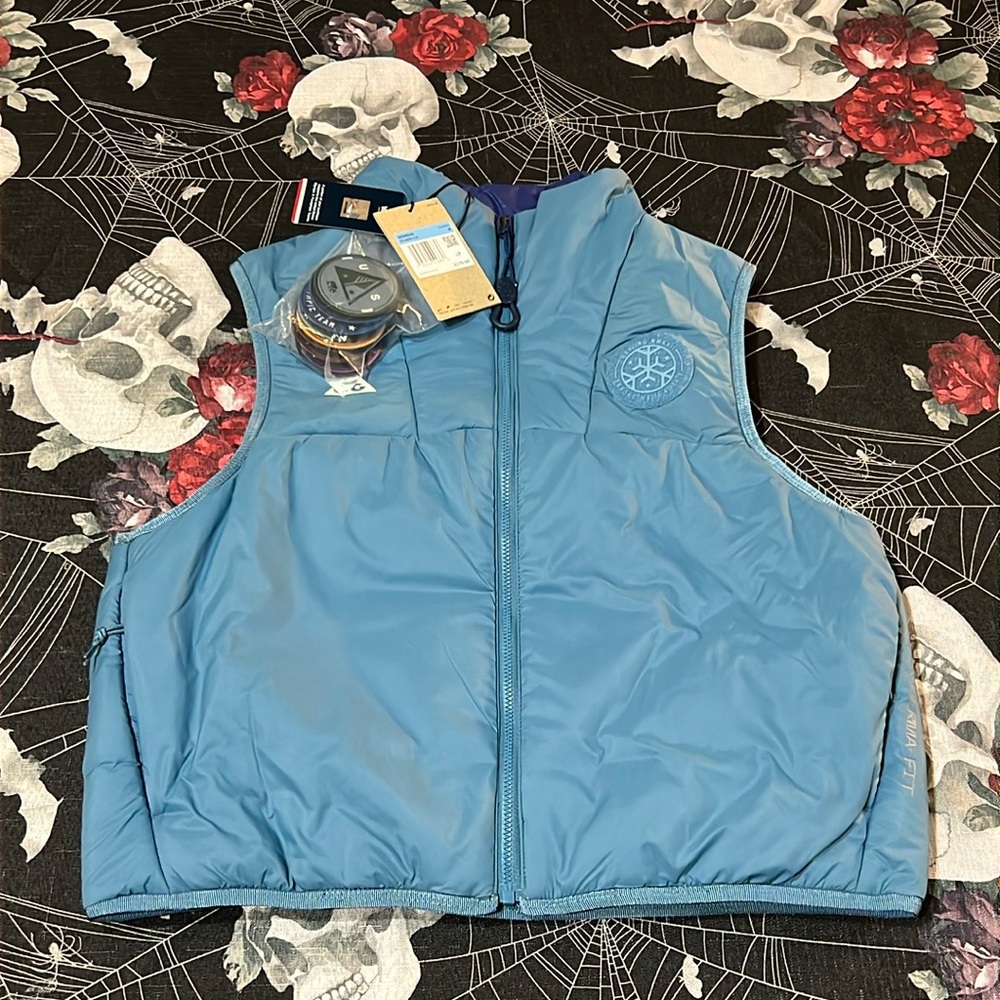 NWT NIKE ACG THERMA-FIT TEAM USA ROPE DE DOPE PACKABLE INSULATED OLYMPIC VEST M - Picture 1 of 11